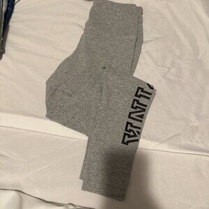 PINK Cotton Yoga Leggings